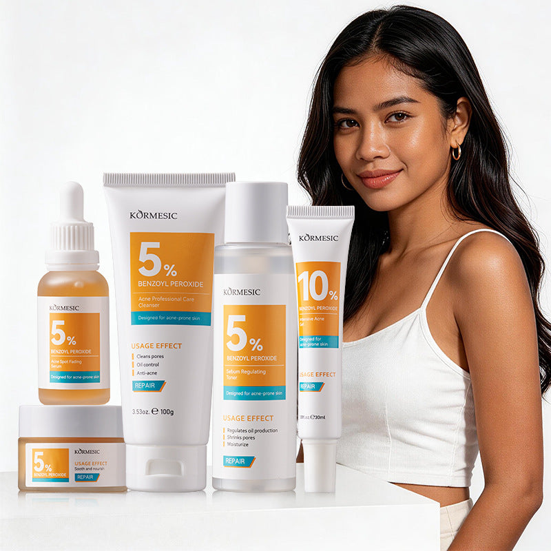 KORMESIC5 benzoyl peroxide hydrating skin care products series sinkcare cross-border foreign trade manufacturers wholesale