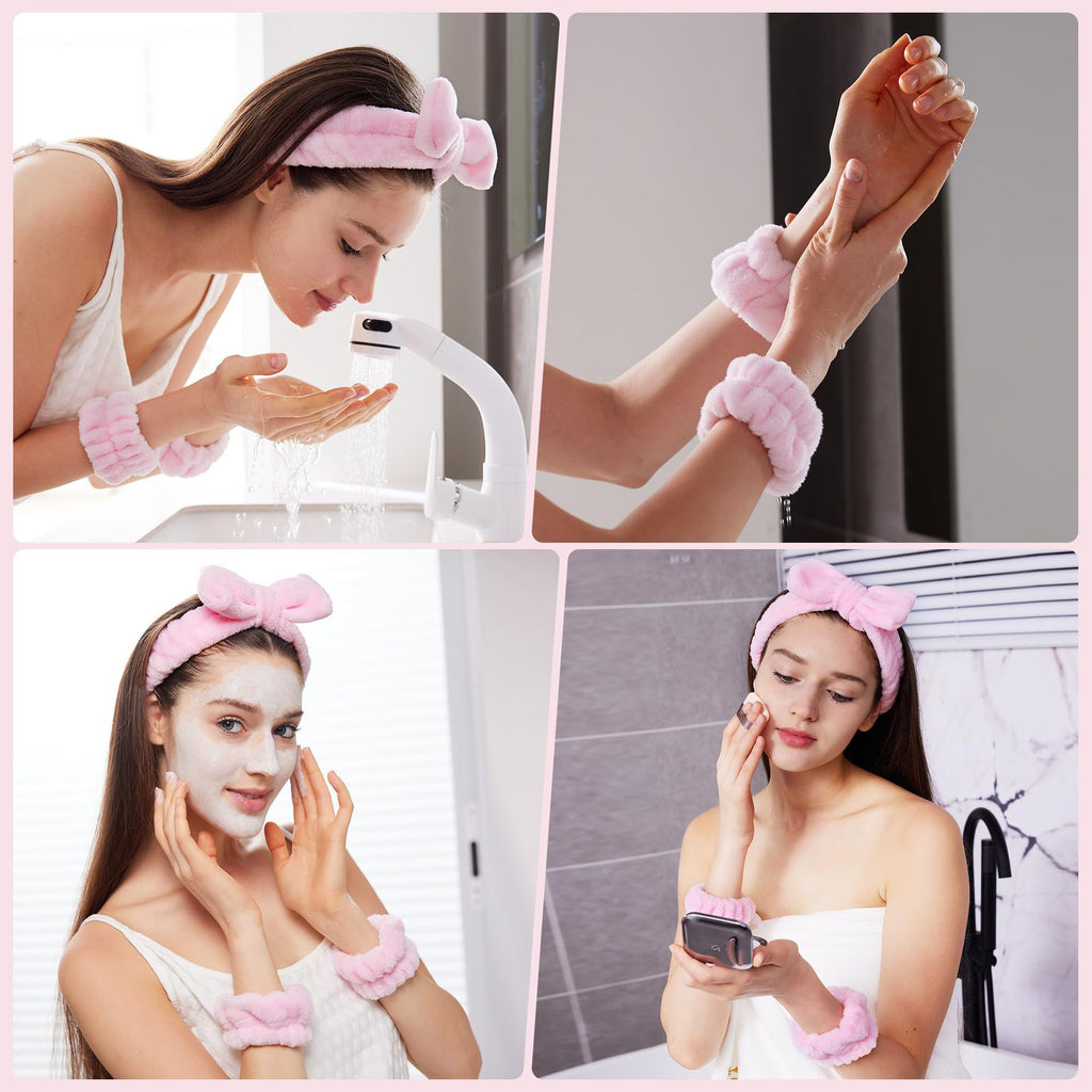 makeup and skin care headband