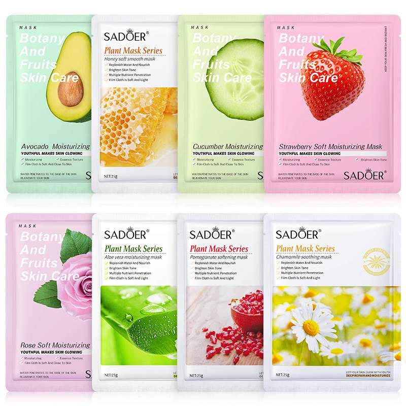 Beauty and skin care moisturizing mask