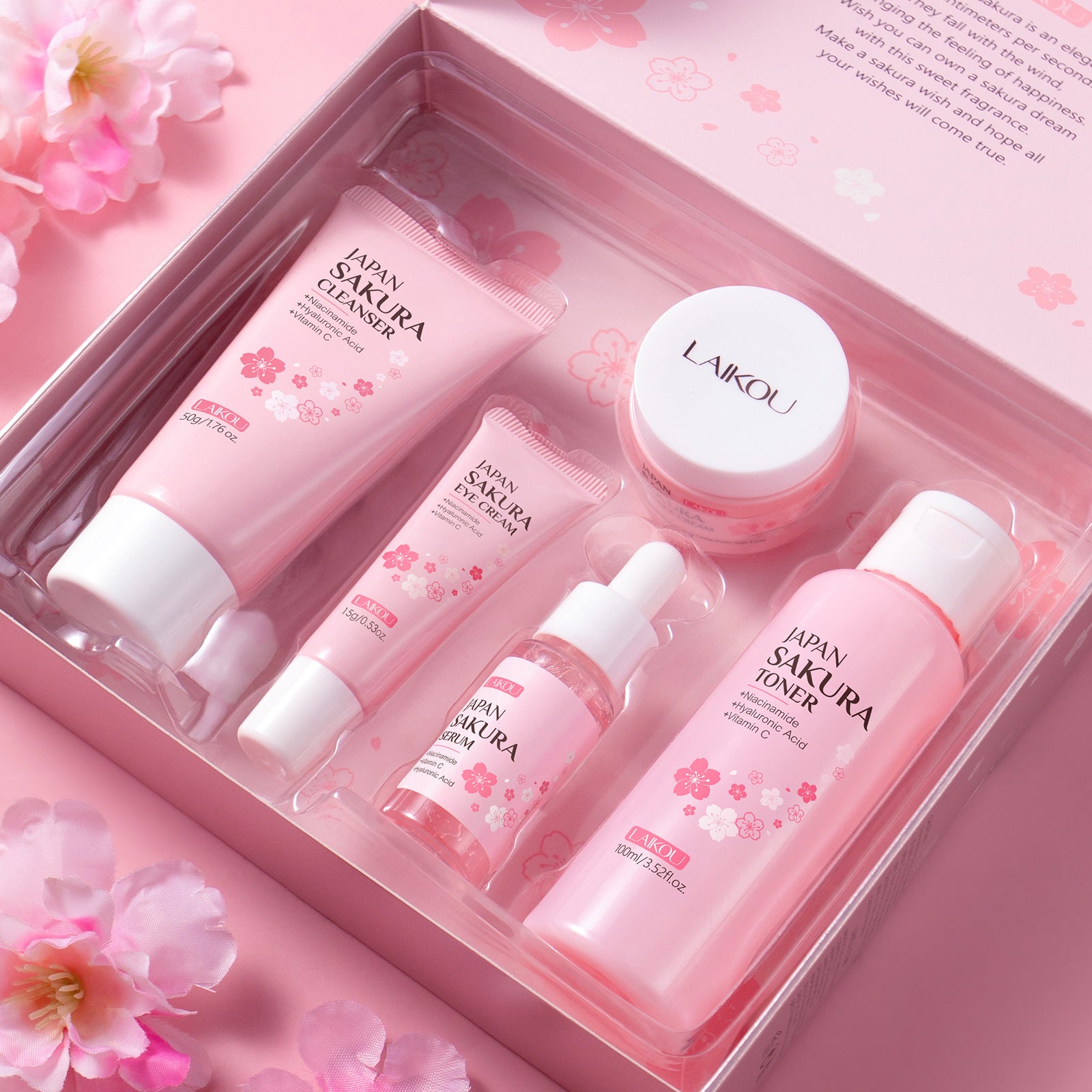 Moisturizing Skin Care Set Complete Cosmetics Set