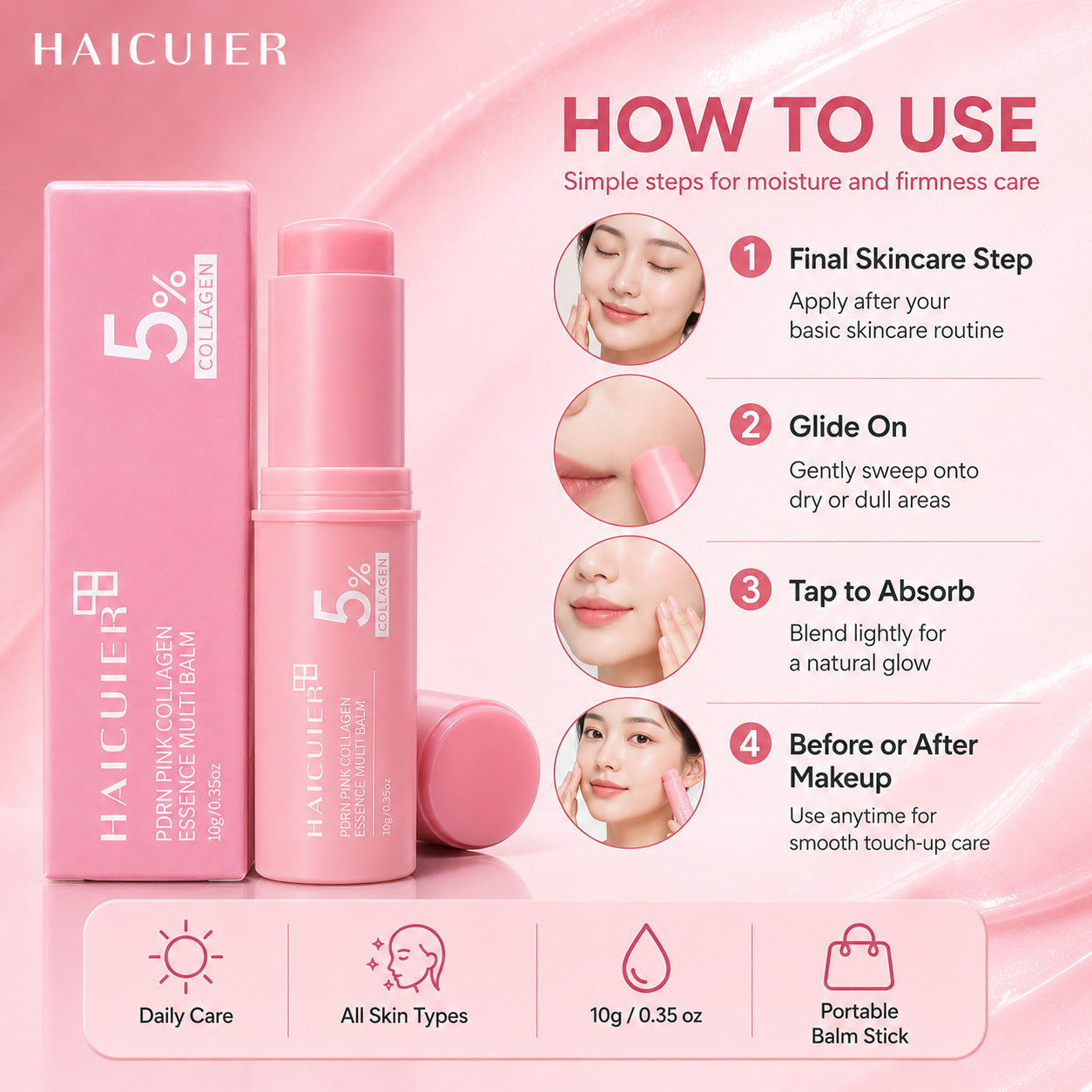 Collagen Plumping Face Cream Stick