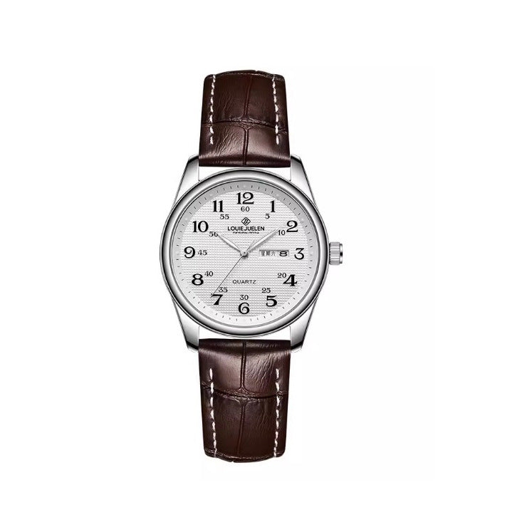 Stainless Steel Strap Waterproof Couple Watch