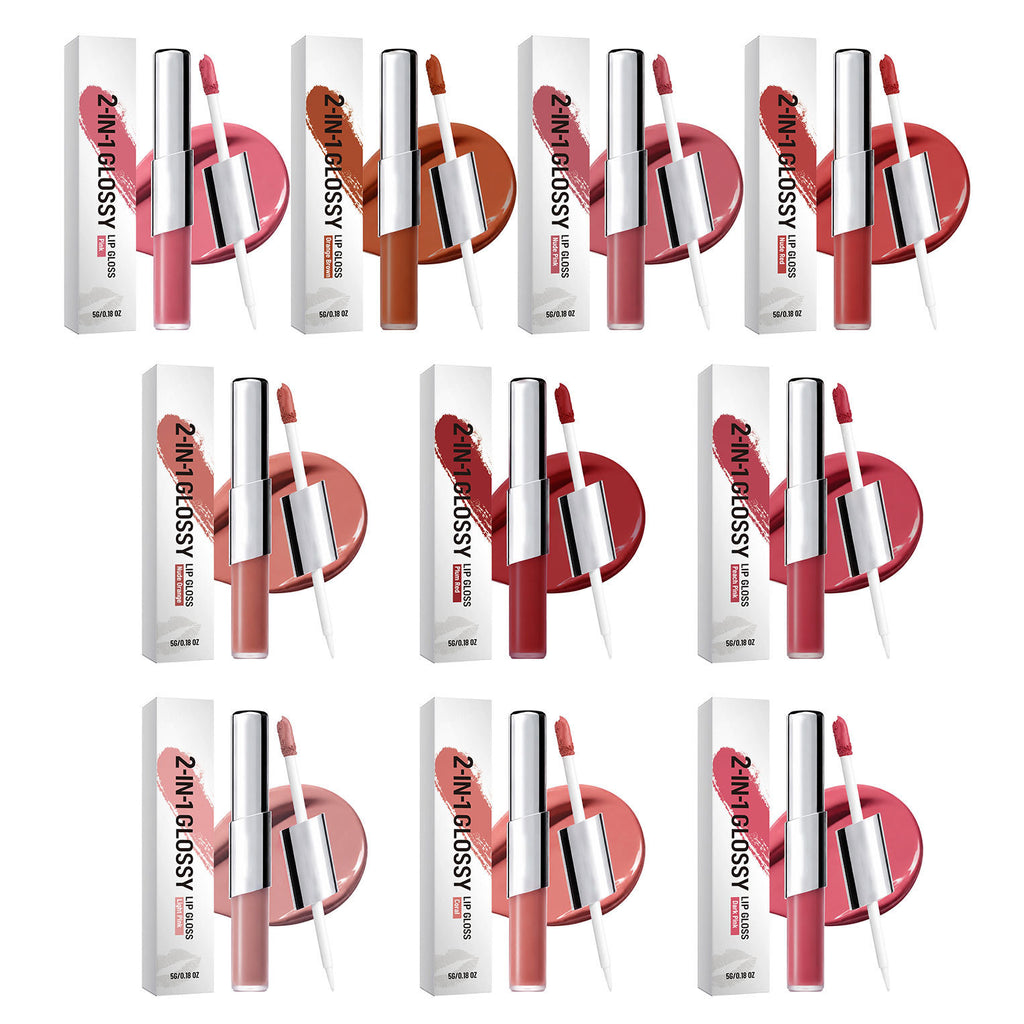 2-in-1 Moisturizing Lip Gloss