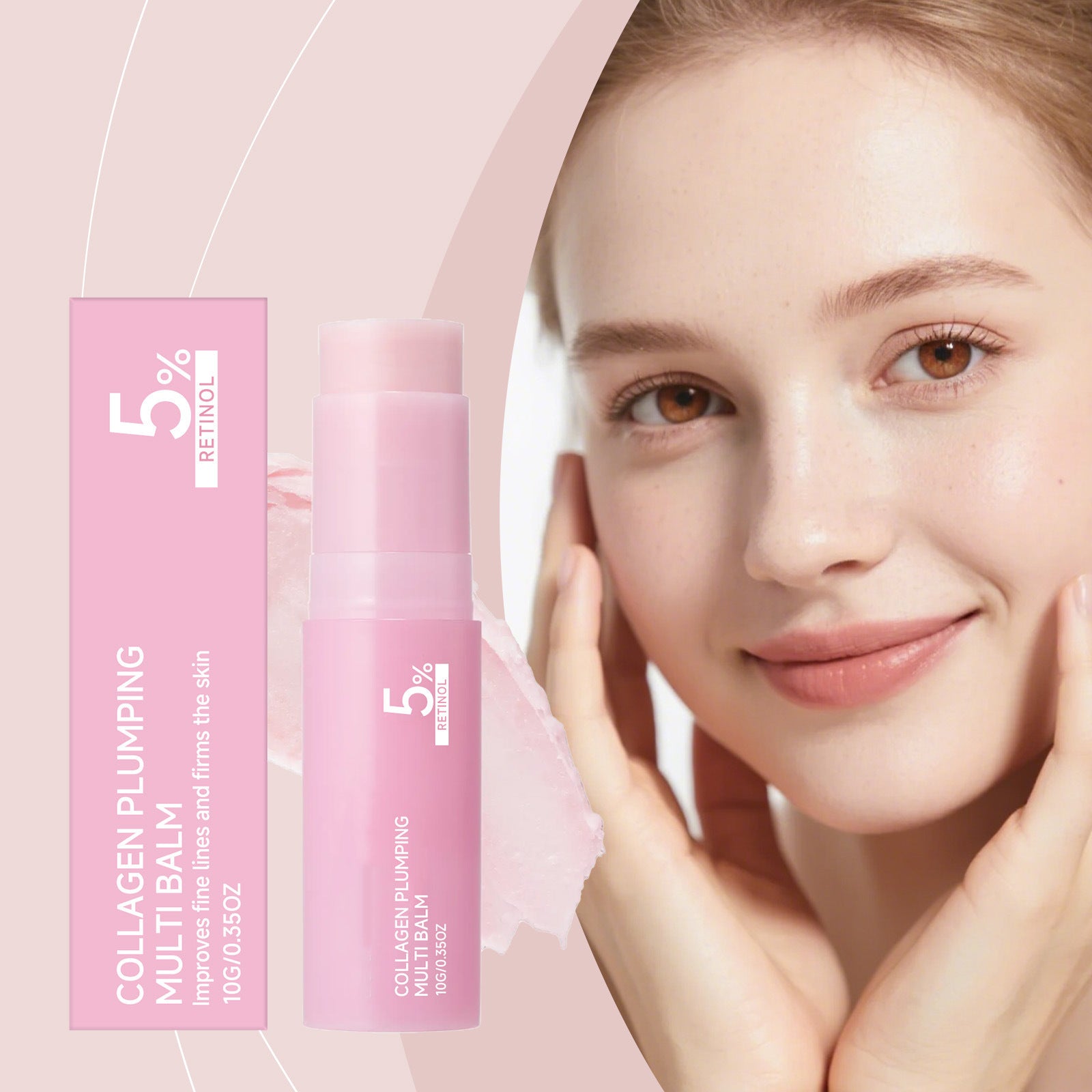 Pink Moisturizing Skin Care Stick