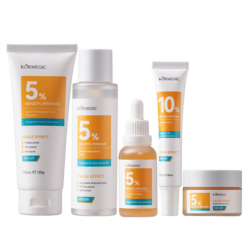 KORMESIC5 benzoyl peroxide hydrating skin care products series sinkcare cross-border foreign trade manufacturers wholesale